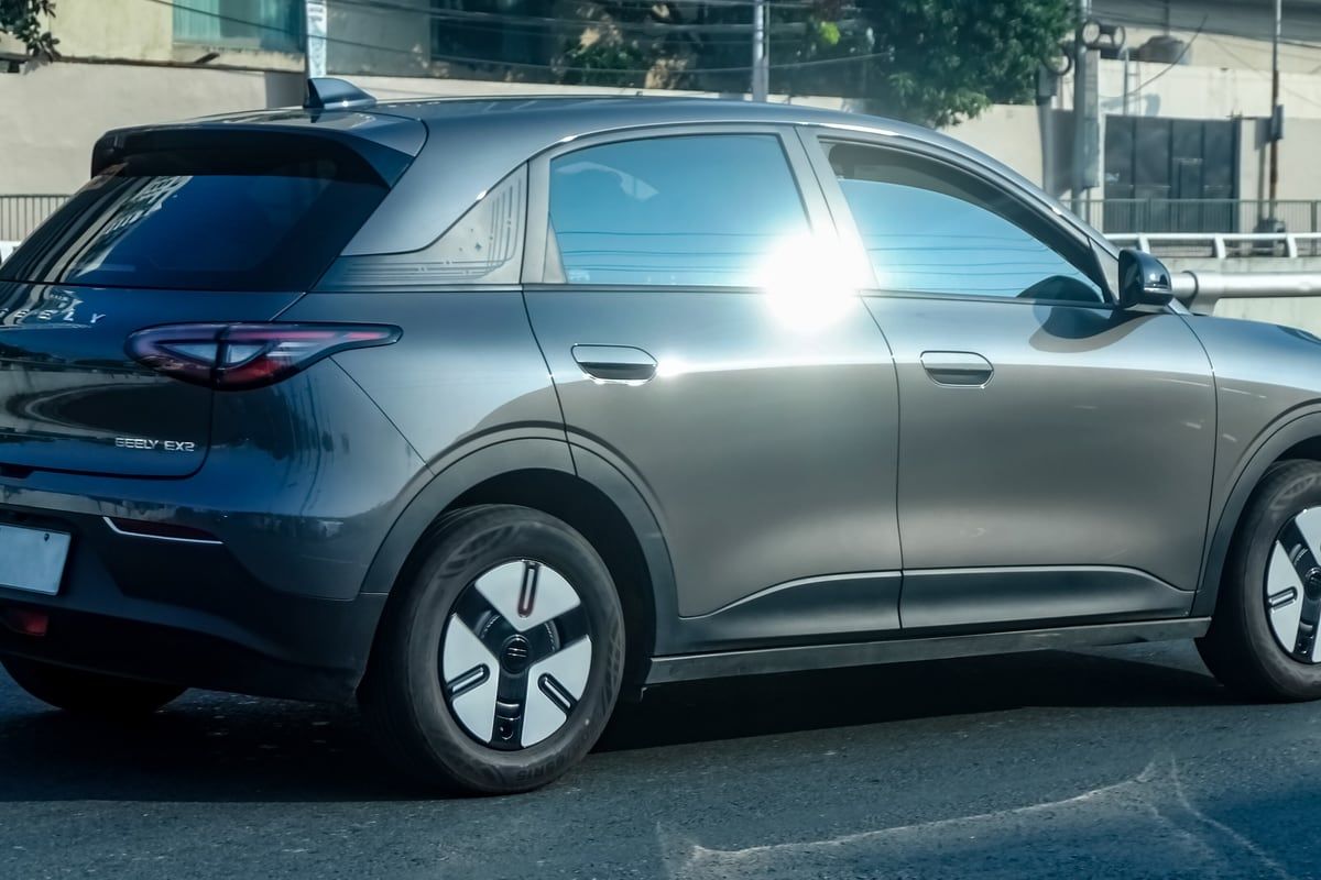 Geely EX2, đuôi xe