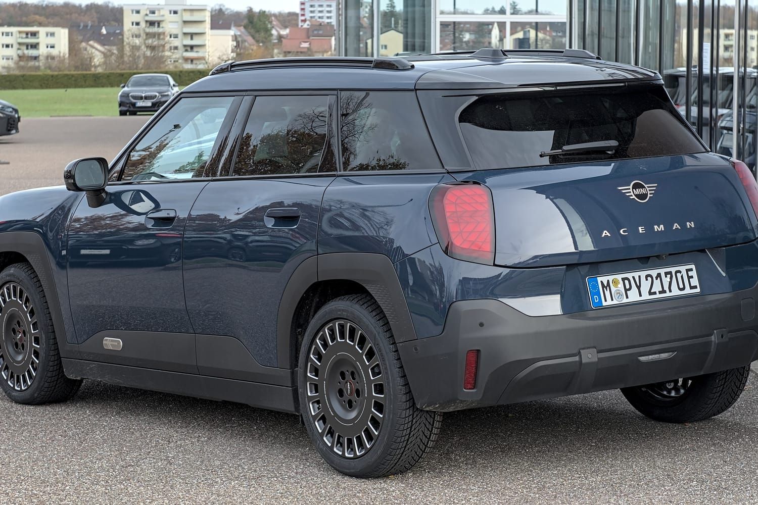 Mini Aceman, đuôi xe. Xe đăng ký ở Đức.